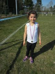 Elsa et sa médaille